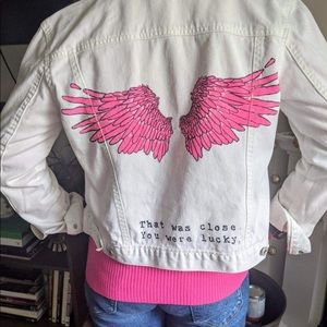 Hand Painted Jean Jacket